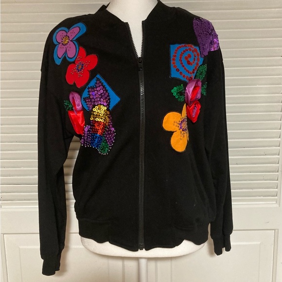 EUC Vintage Carole Little Sports Petite Jacket Size Small - Picture 2 of 9